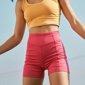 Free People Pink Athletic Shorts